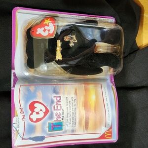 TY THE END BEAR MINI BEANIE BABY